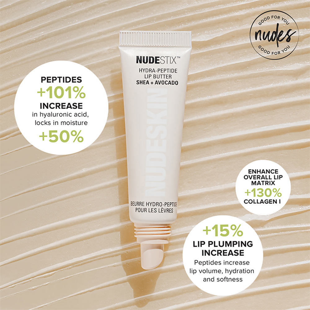Nudestix Hydra-Peptide Lip Butter - Avocado + Shea