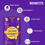 Carbamide Forte Calcium with Vitamin D Gummies for Kids - Distacart