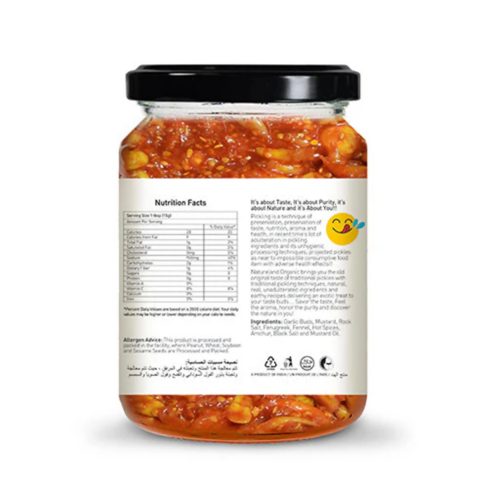 Nature Land Organics Garlic Pickle