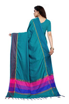 Vamika Rama Green Cotton Silk Weaving Saree (Binita Rama)