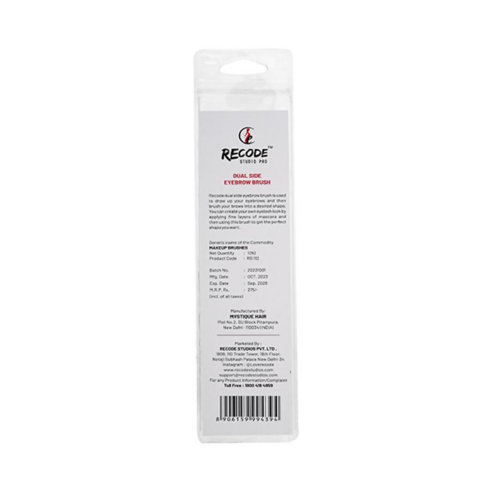 Recode Dual Side Eyebrow Brush - RS 112 - Distacart