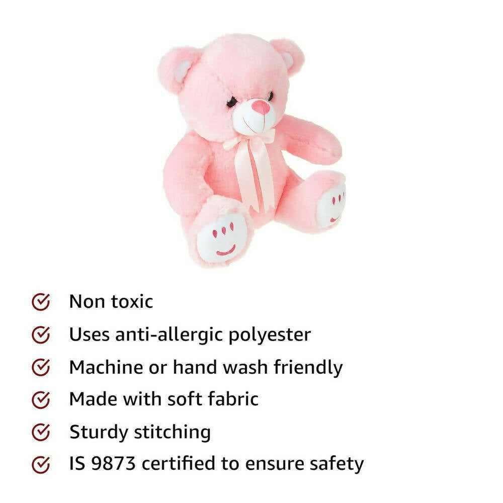 Jam & Honey Teddy Bear, Cute, Soft Toy (Pink)