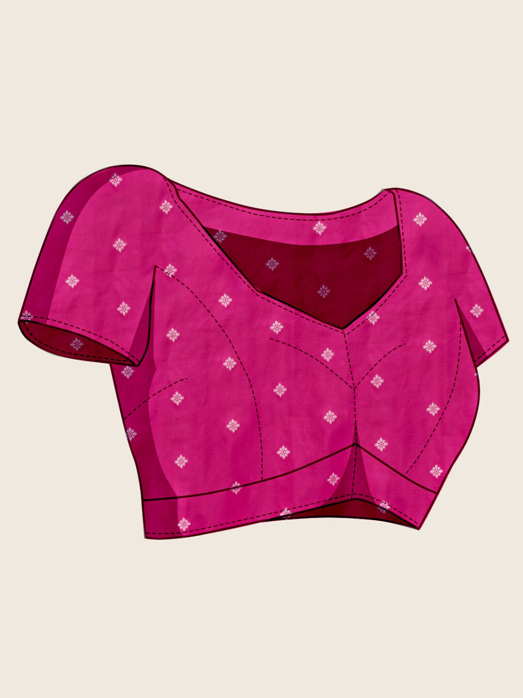 Pink Soft Silk Woven Meenakari Designer Saree - Vedanti