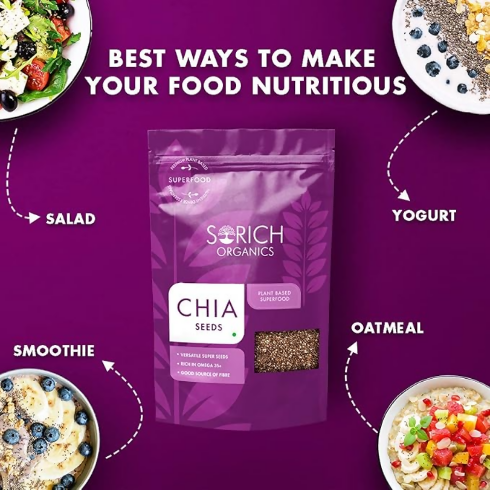 Sorich Organics Raw Chia Seeds and Flax Seeds - Distacart