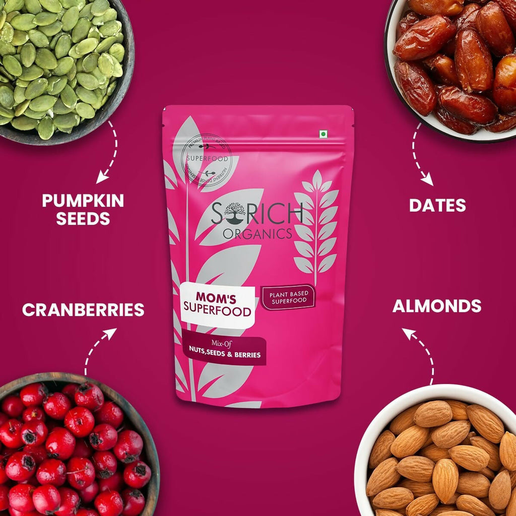 Sorich Organics Mother's Superfood Mix Nuts & Seeds - Distacart