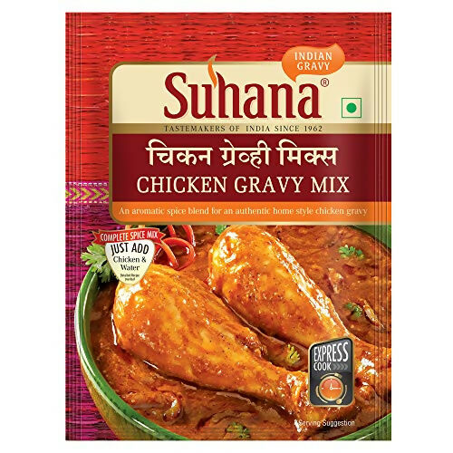 Suhana Spice Mixes - Chicken Gravy Mix, Butter Chicken Mix & Chicken Biryani Mix - Combo - Distacart