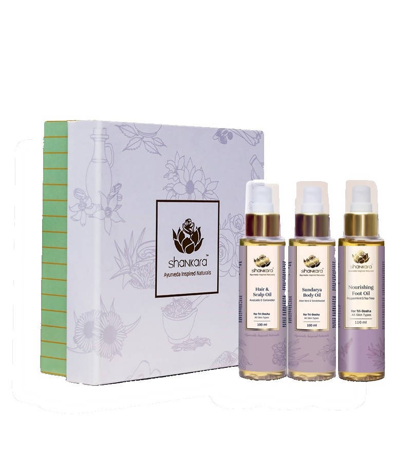 Shankara by Sri Sri Tattva Head to Toe Essential Oils Combo