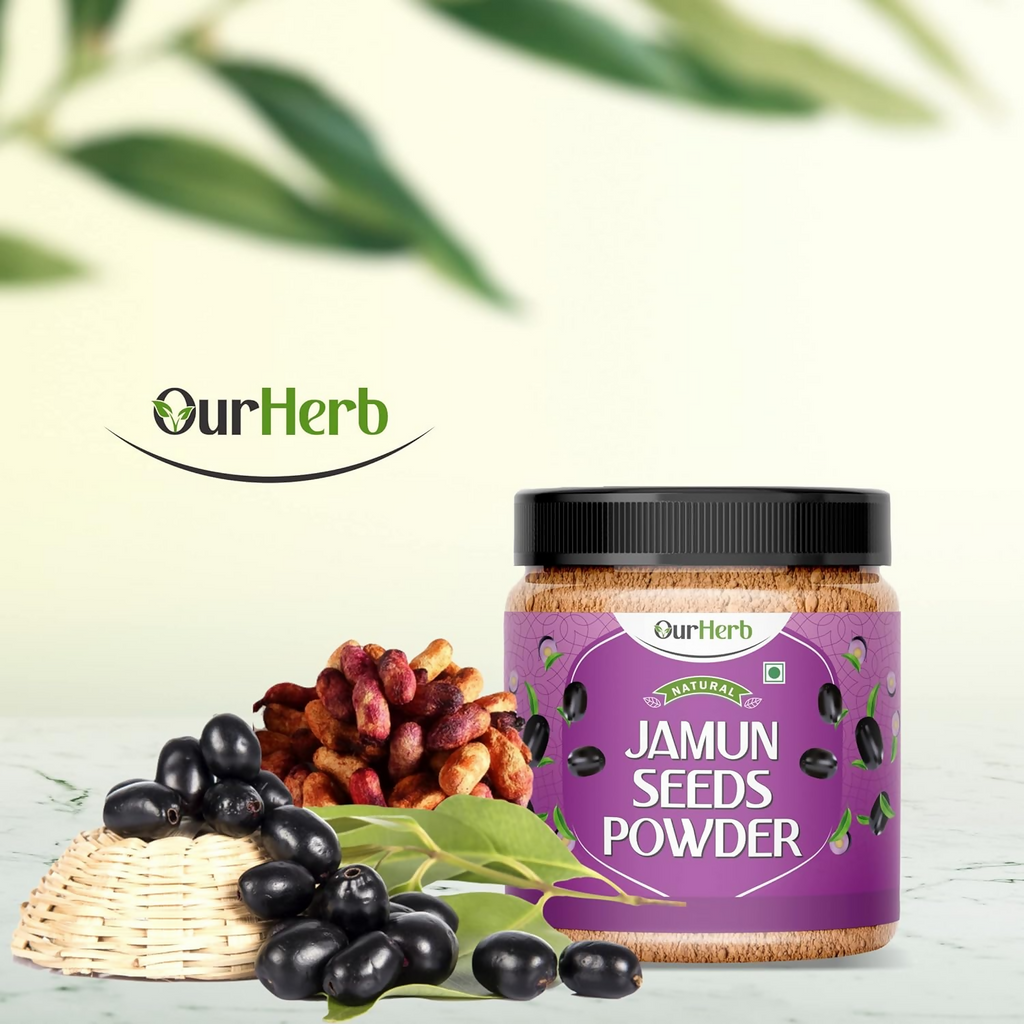 OurHerb Pure & Natural Jamun Seeds Powder