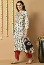 Joban Fashion White Maslin Kurta Set