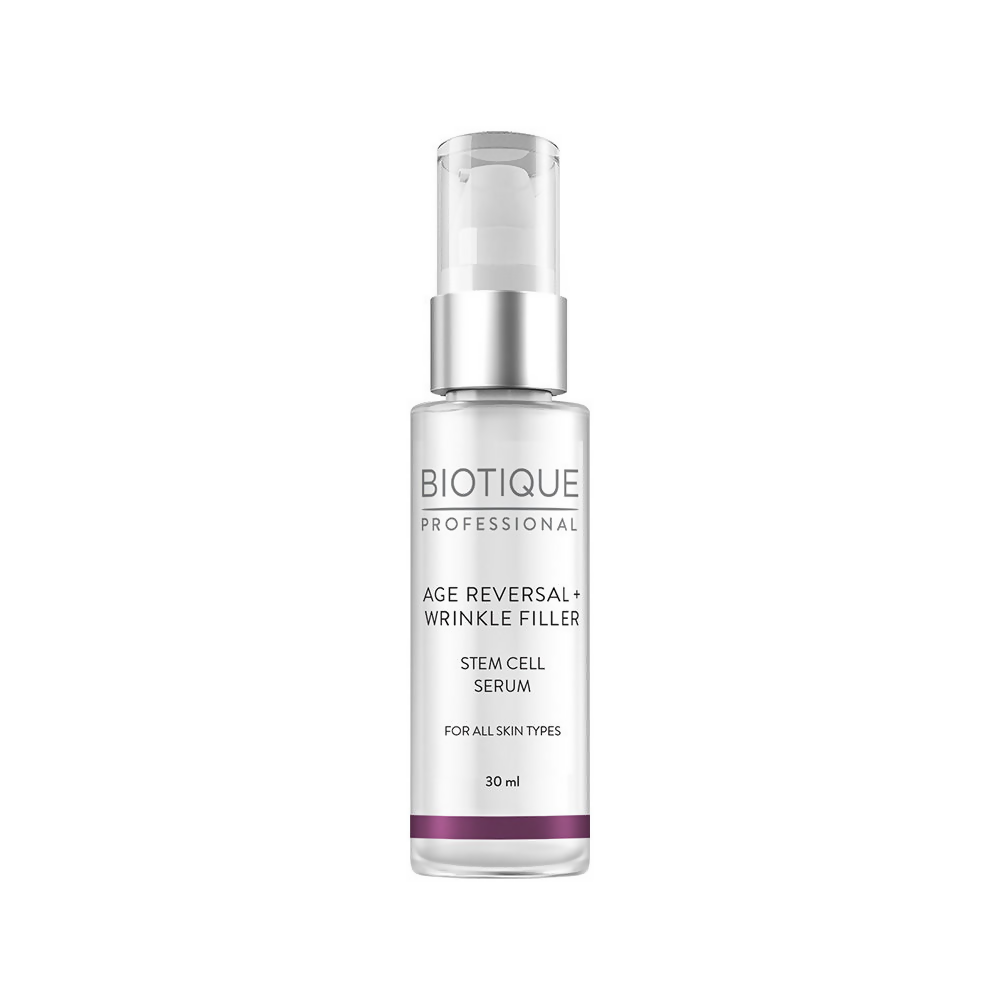 Biotique Professional Age Reversal + Wrinkle Filler Stem Cell Serum