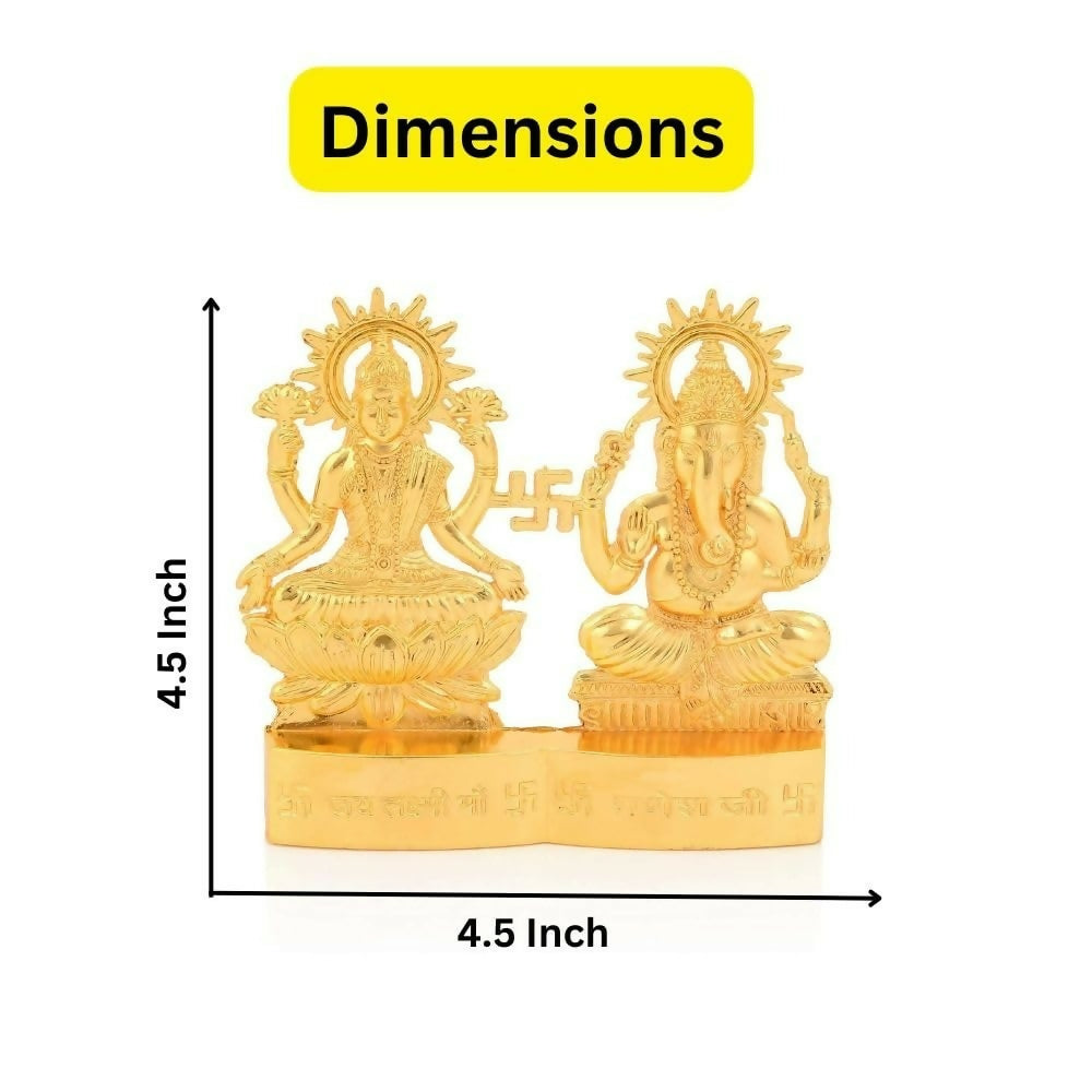 Collectible India Lakshmi Ganesha Murti Idol Set