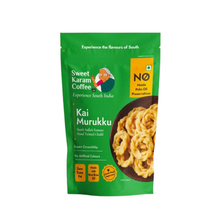 Sweet Karam Coffee Kai Murukku (Chakli)