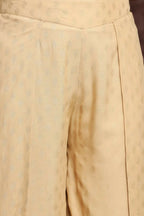 Juniper Gold Ethnic Motif Printed Rayon Tulip Pants