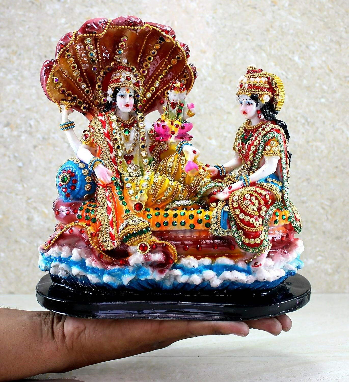 Esplanade - Vishnu With Laxmi In Ksheer Sagar Idol
