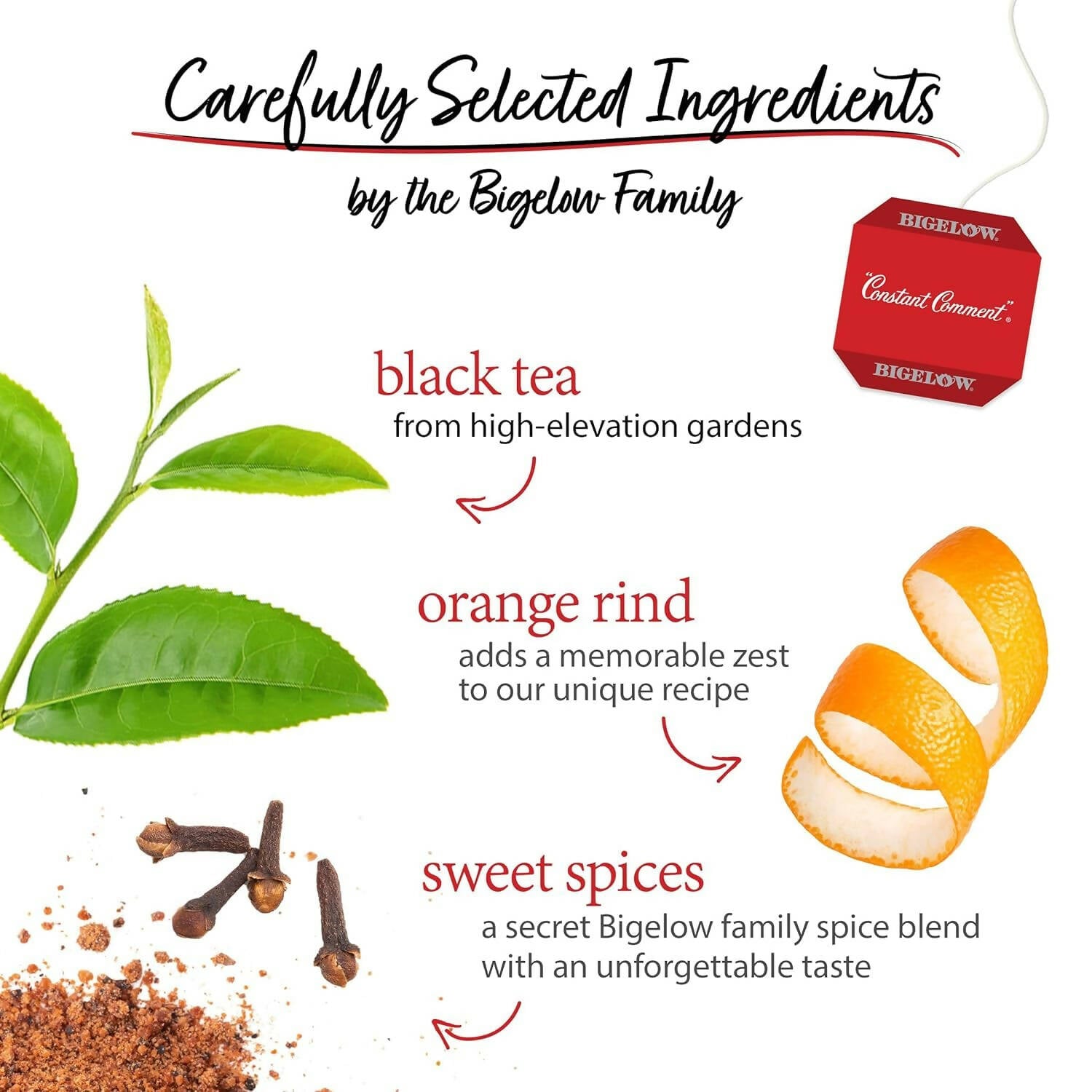 Bigelow Tea Constant Comment Black Tea Freshness & Aroma Caffeinated - Distacart