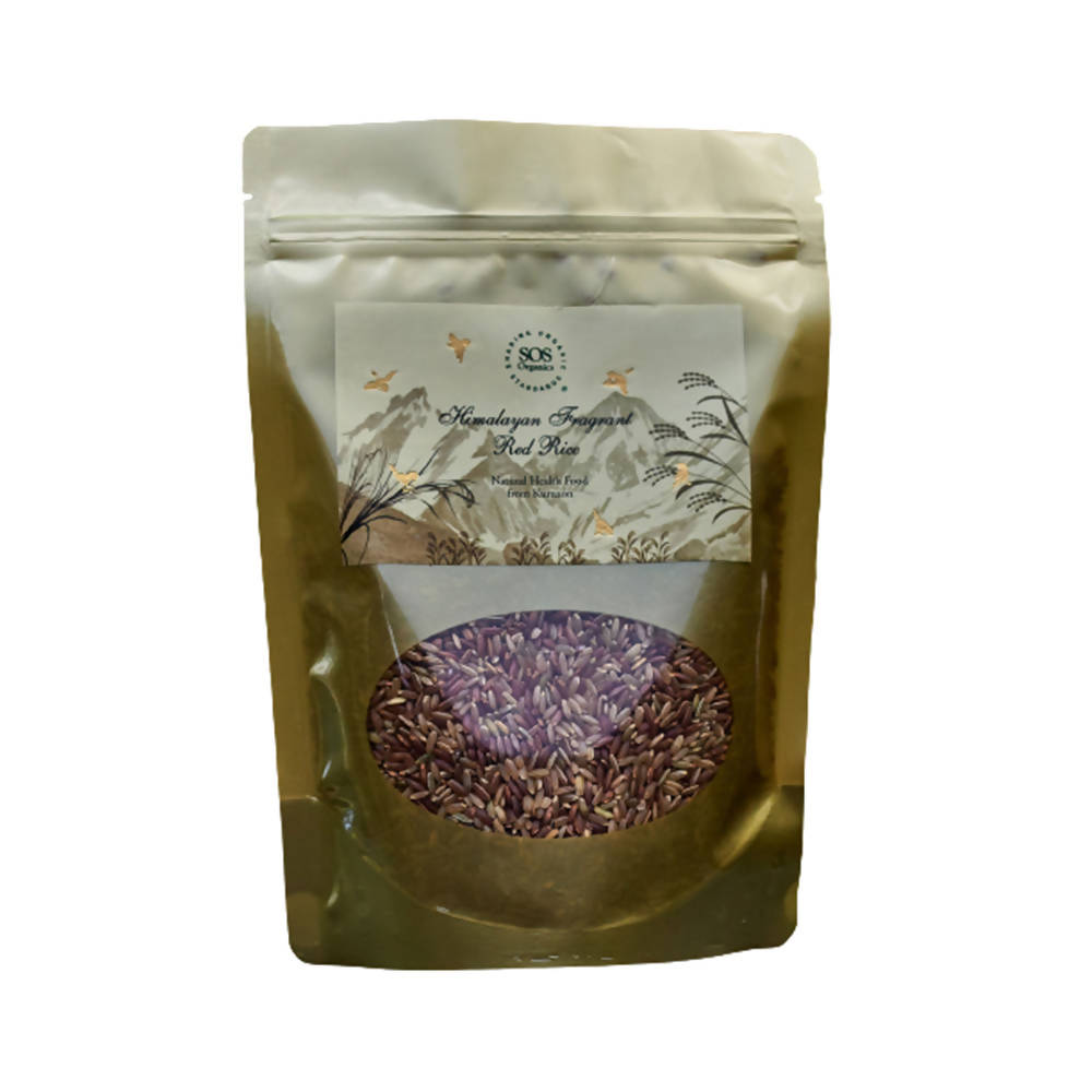 SOS Organics Himalayan Fragrant Red Rice