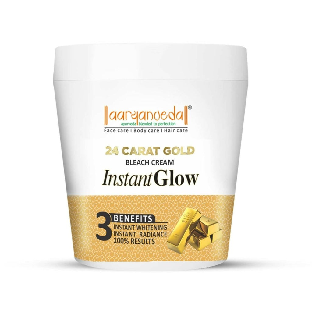 Aaryanveda 24 Carat Gold Bleach Cream