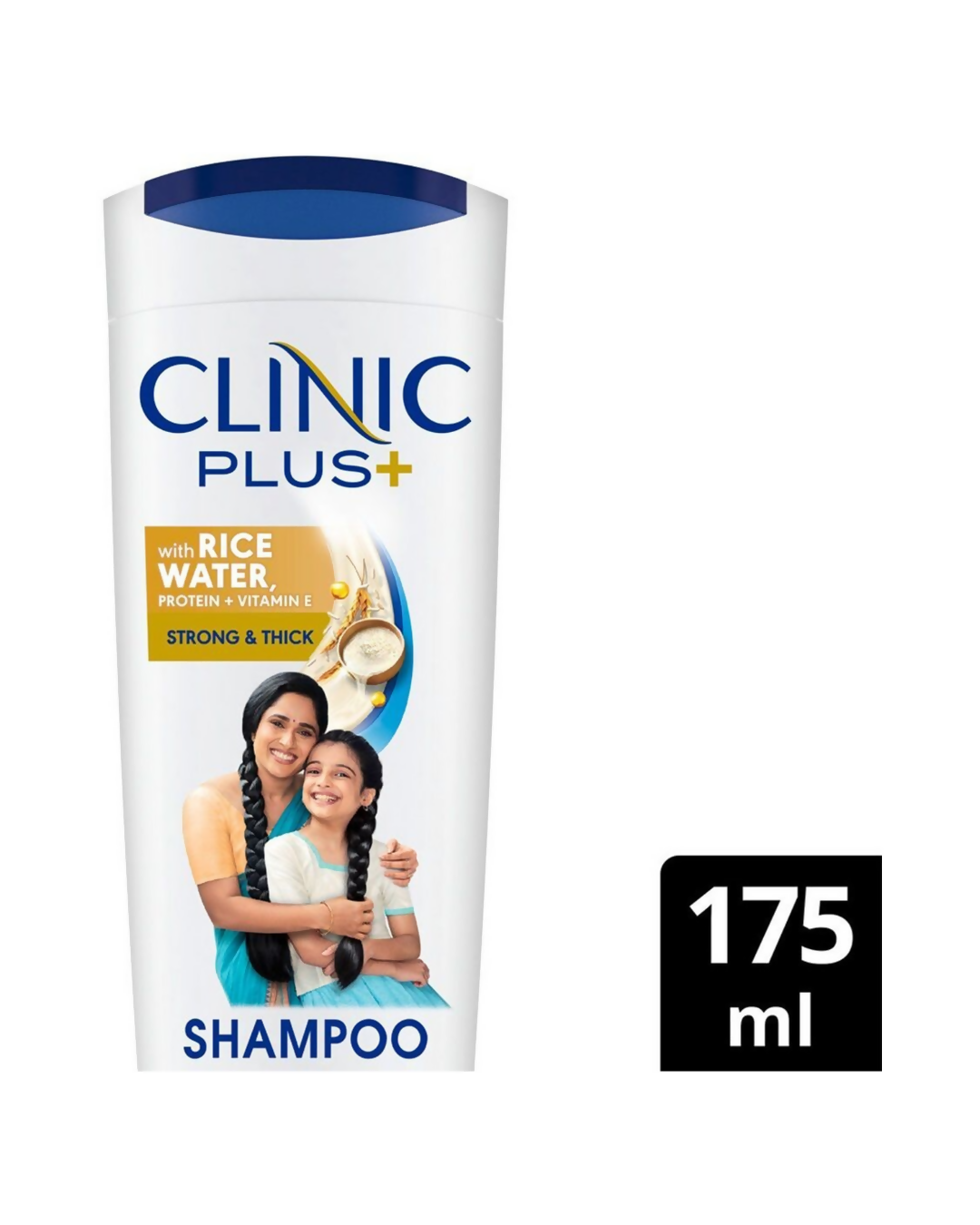 Clinic Plus With Rice Water Protein + Vitamin-E Strong & Thick Shampoo - Distacart