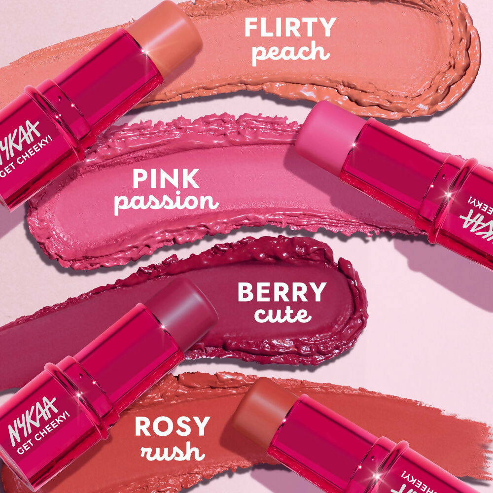 Nykaa Cosmetics Get Cheeky Blush Stick - Berry Cute