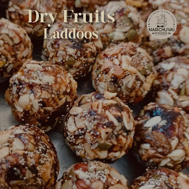 Narchuvai Foods Pro Rich Dry Fruit Laddoos - Distacart