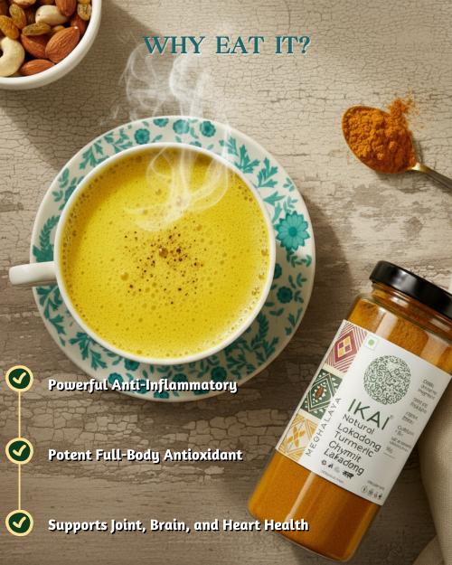 IKAI Natural Lakadong Turmeric - Distacart