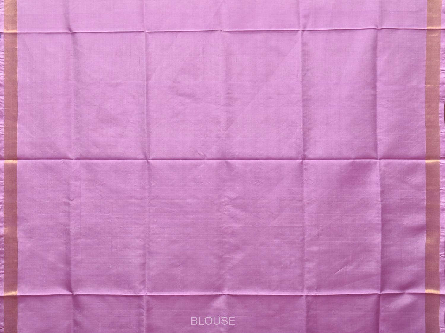 Lavender Uppada Silk Handloom Saree with Birds and Floral Pallu Design - Global Threads