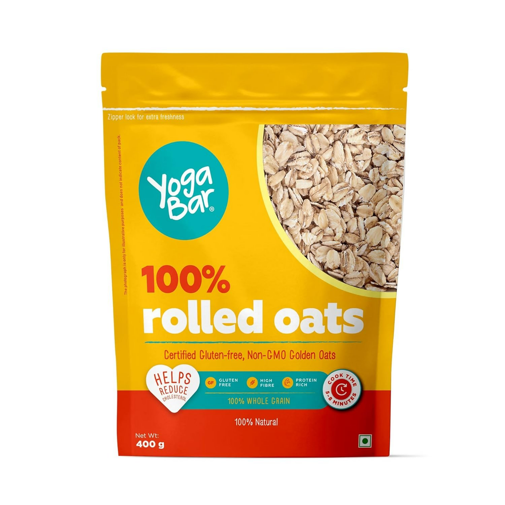 Yoga Bar 100% Rolled Plain Oats - Distacart