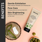 Quench Botanics Mesmerice Gentle Exfoliation Cream Face Wash - Korean Skincare