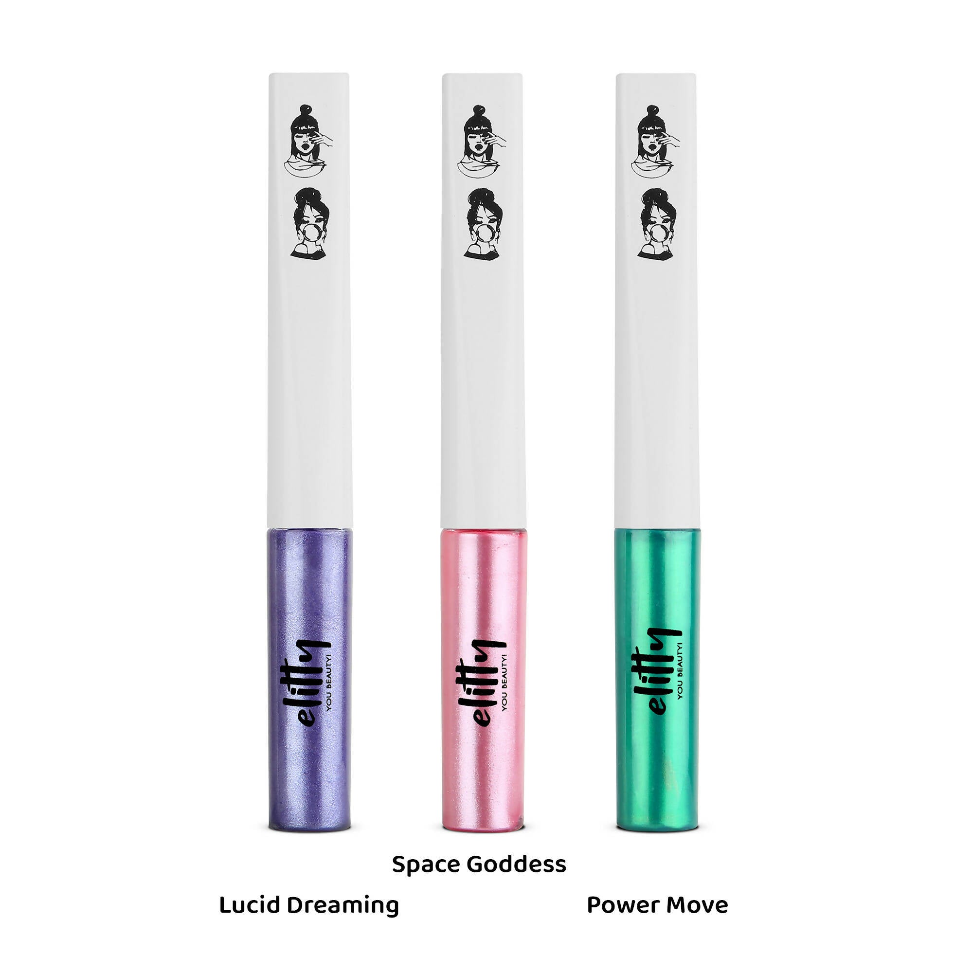 Elitty Eye Gotta Feeling Pop Color Eyeliner Combo