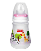 Babyhug Drop Anti- Colic Sterilizable Feeding Bottle Pink