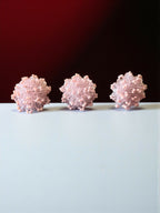 Inhanns Rangmani Crystal Duo – Adjustable Ring + Statement Earrings Set - Baby Pink - Distacart