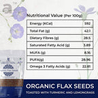 Anveshan Organic Roasted Flax Seeds