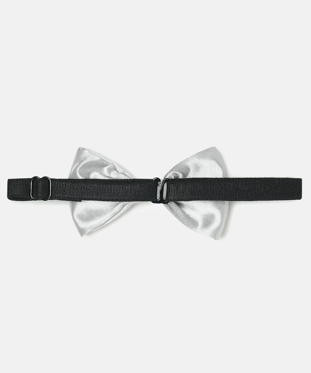 Manet Boys Solid Single Layer Bow - Silver