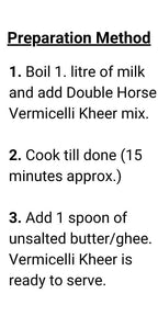 Double Horse Vermicelli Kheer Mix
