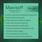 Maxisoft Hydrating Aloe vera & Coconut Cream