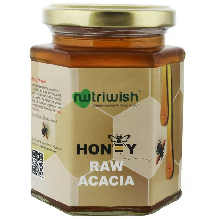 Nutriwish 100% Pure Organic Honey Raw Acacia
