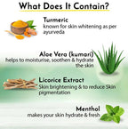 Muuchstac Herbal Skin Lightening Haldi Face Wash For Men