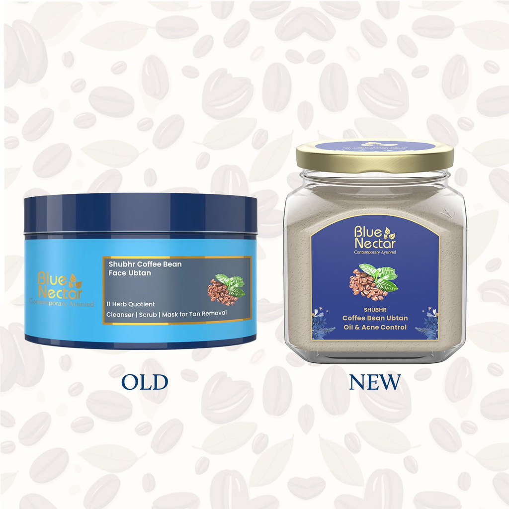 Blue Nectar Coffee Bean Ubtan Face Pack