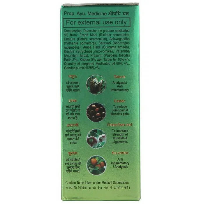 Baidyanath Jhansi Rhuma Oil - Distacart