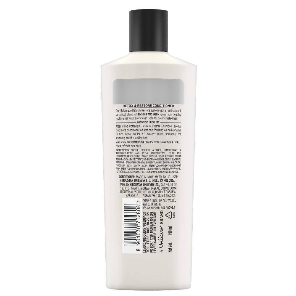 TRESemme Botanique DR Detox & Restore Conditioner With Ginseng & Neem