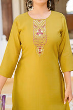 Festive Wear Ethnic Yellow vetigun Stitched Suit With Dupatta - Nisha
