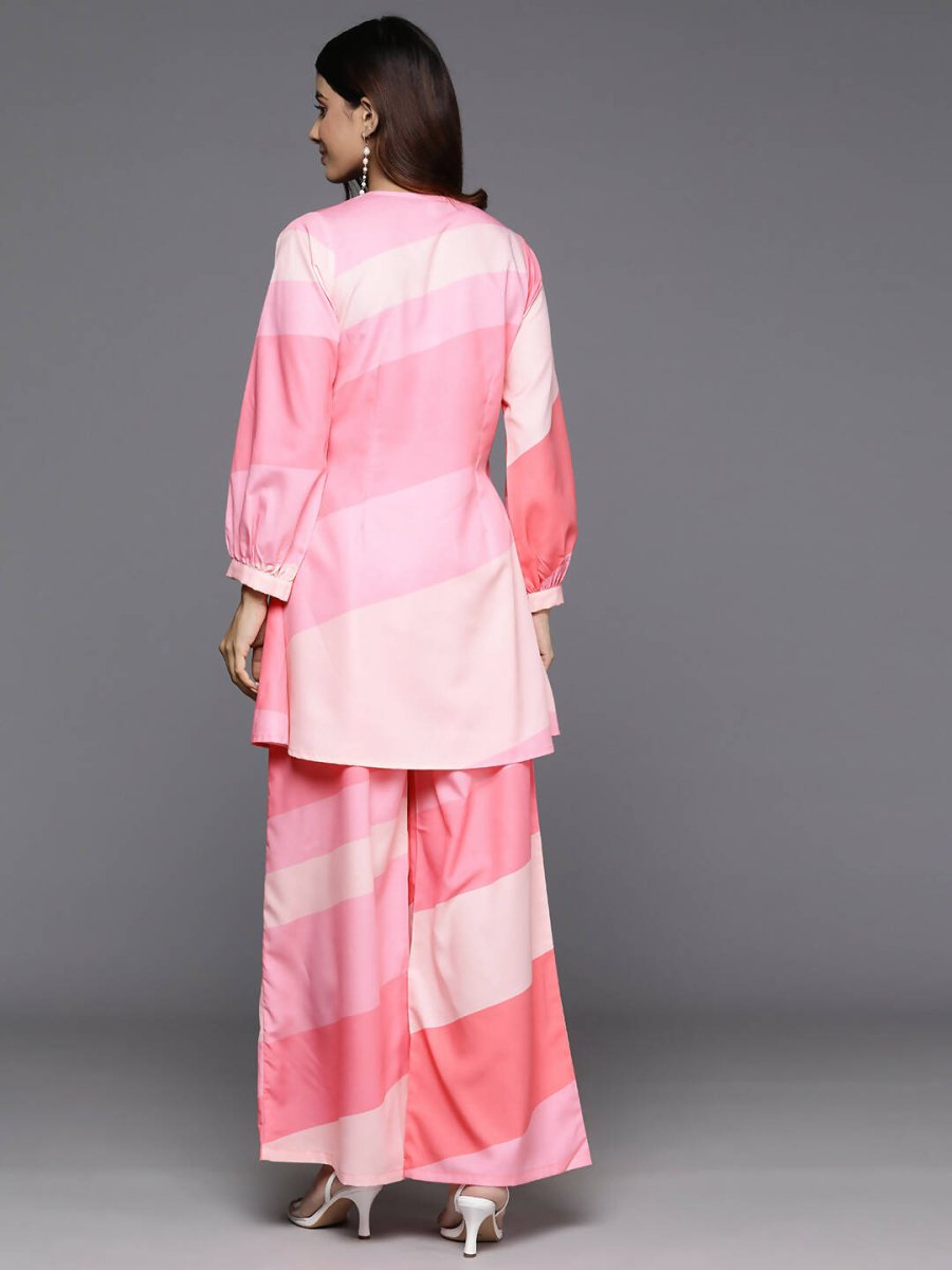 Ahalyaa Women's Traditional Wear Co-ods - Pink