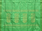 Light Green Uppada Silk Handloom Saree with Karpur Pallu Design - Global Threads
