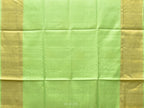 Light Green Uppada Silk Handloom Saree with Nilamabri Buta Design - Global Threads