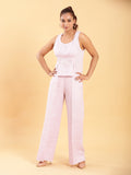 BohoJazz Lilac Linen Smart Co-ords - Distacart