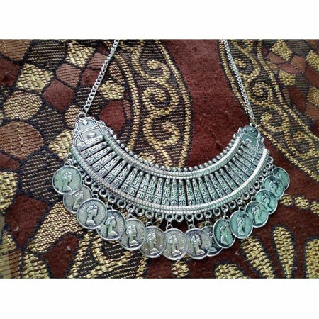 MS Fashion India Jewellery Set for Women Color - Silver