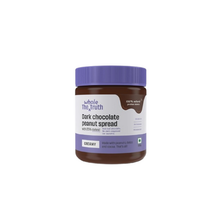 The Whole Truth - Dark Chocolate Peanut Spread - Creamy
