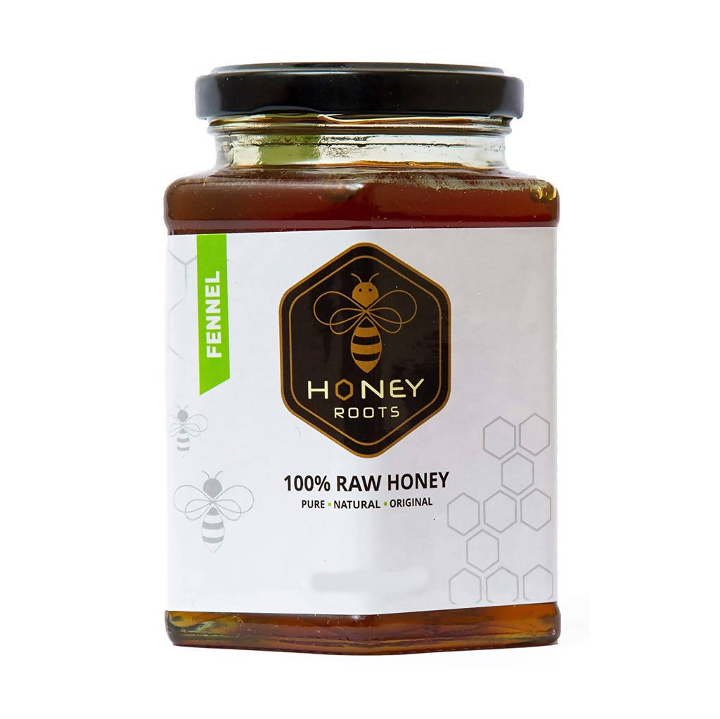 Honey Roots Fennel Raw Honey