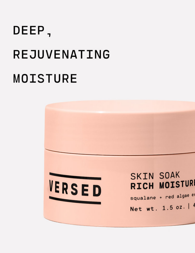 Versed Skin Soak Rich Moisture Cream