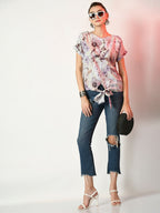 Myshka Women's Multi Printed Top